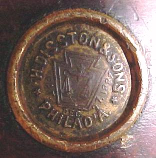 1887 patent date medallion