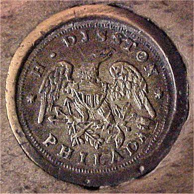 1840s medallion