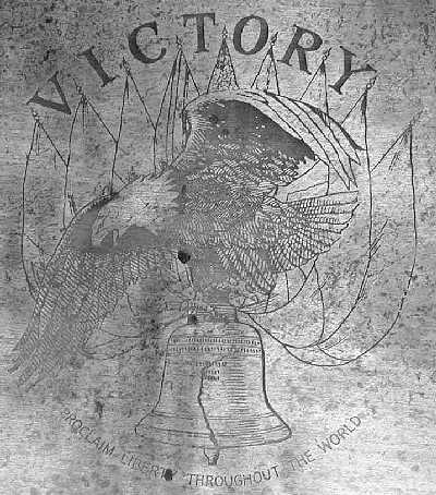 Victory etch detail