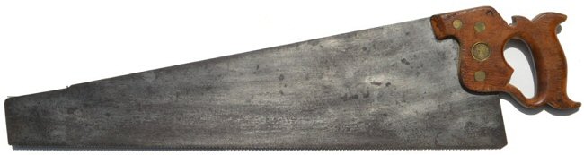 early-1870's No. 7 Handsaw