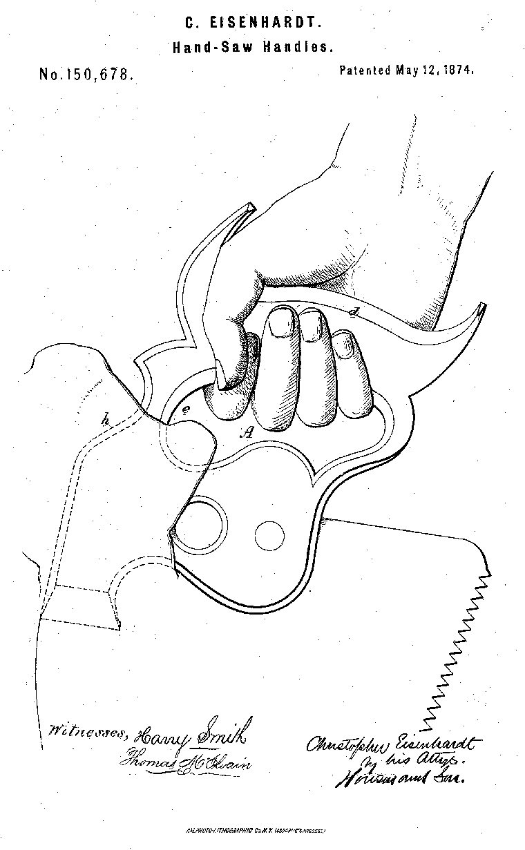Two-Handed Grip Saw Handle