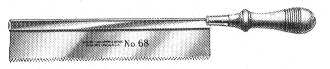 No. 68 Dovetail Saw 1932 catalog Illustration