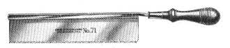 No. 71 Dovetail Saw 1932 catalog Illustration